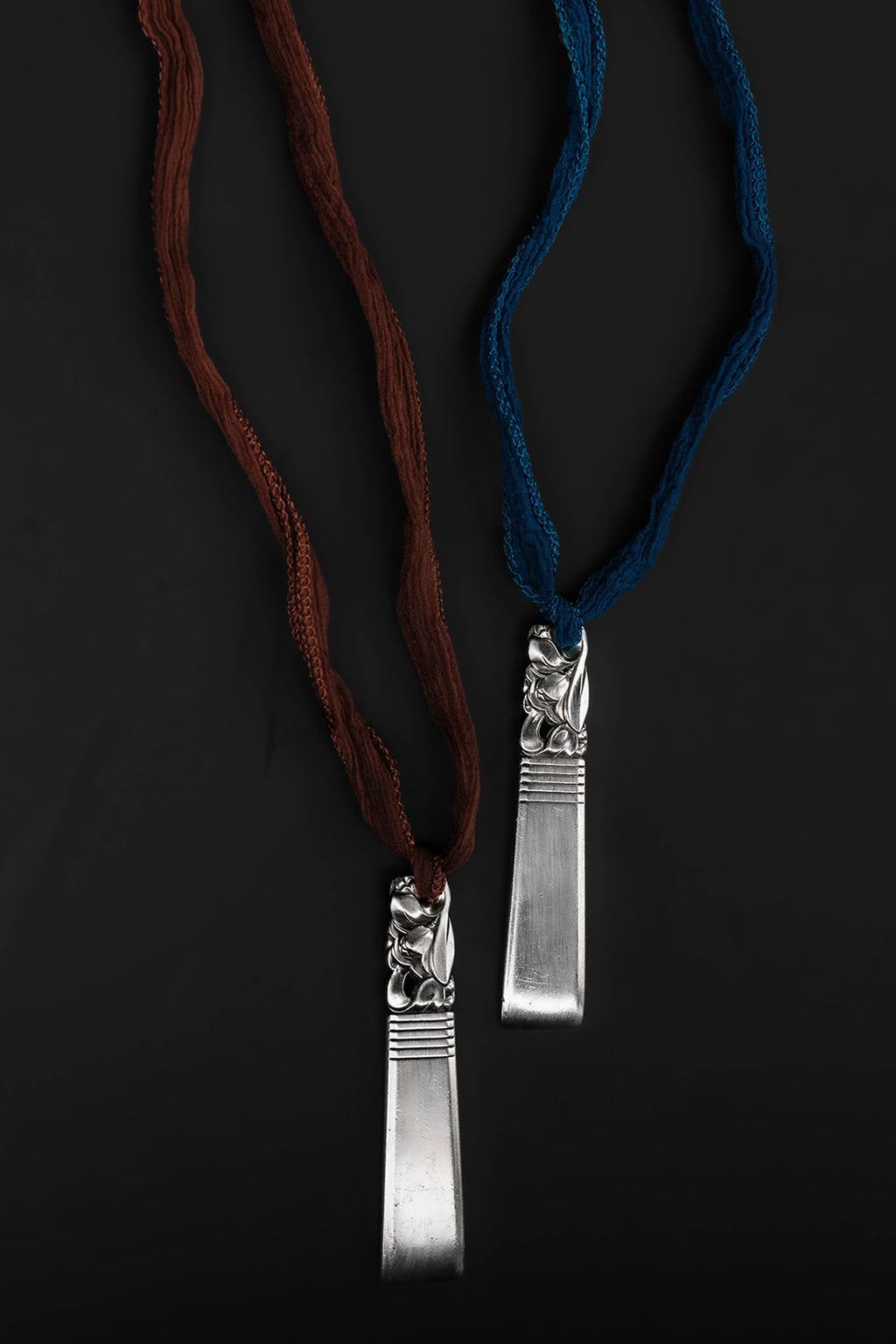 wildflower ribbon necklace