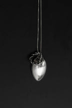 sterling spiral pendant necklace