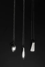 sterling spiral pendant necklace