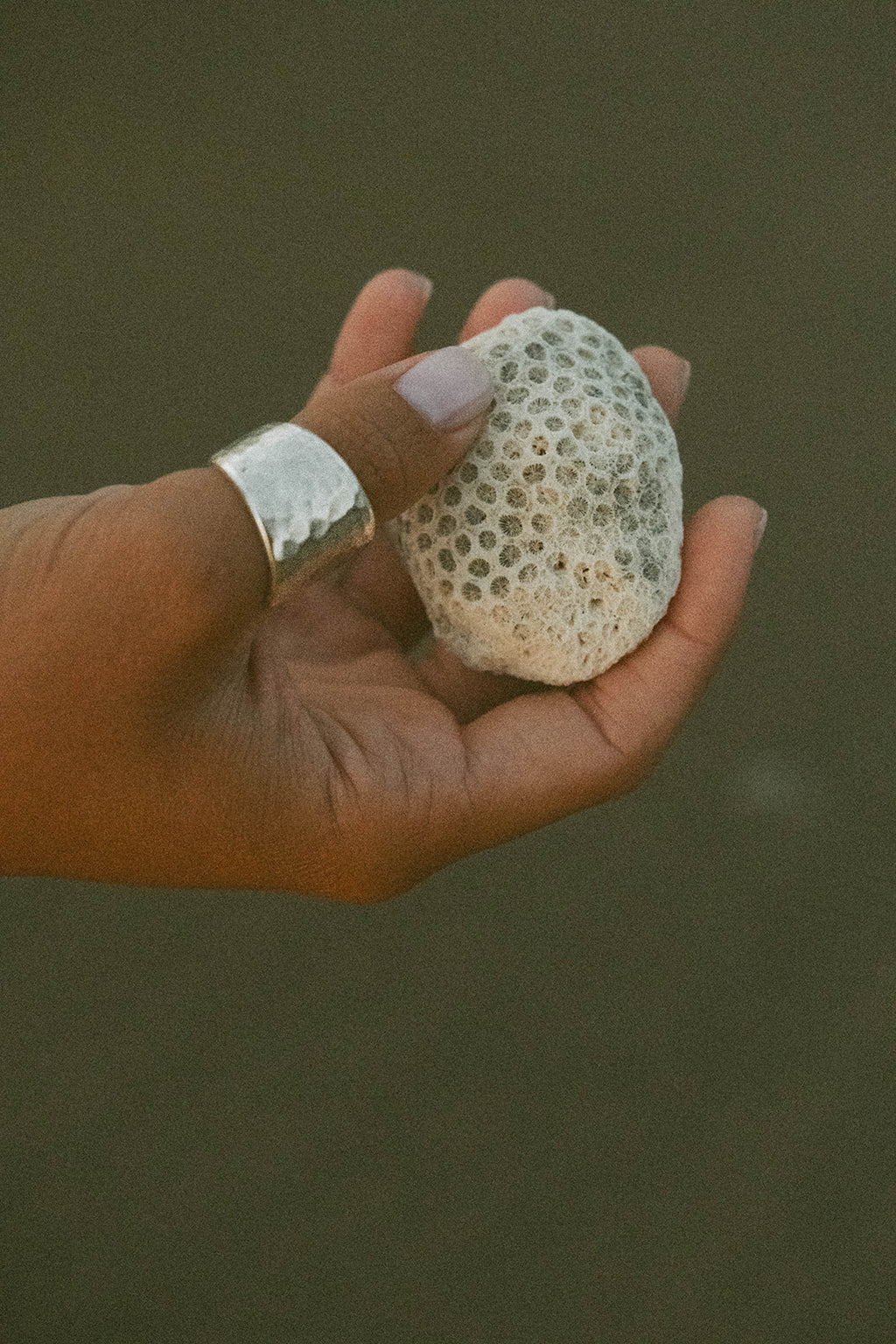 coral ring