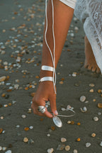 sand dollar sterling neck cuff