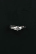detailed signet ring