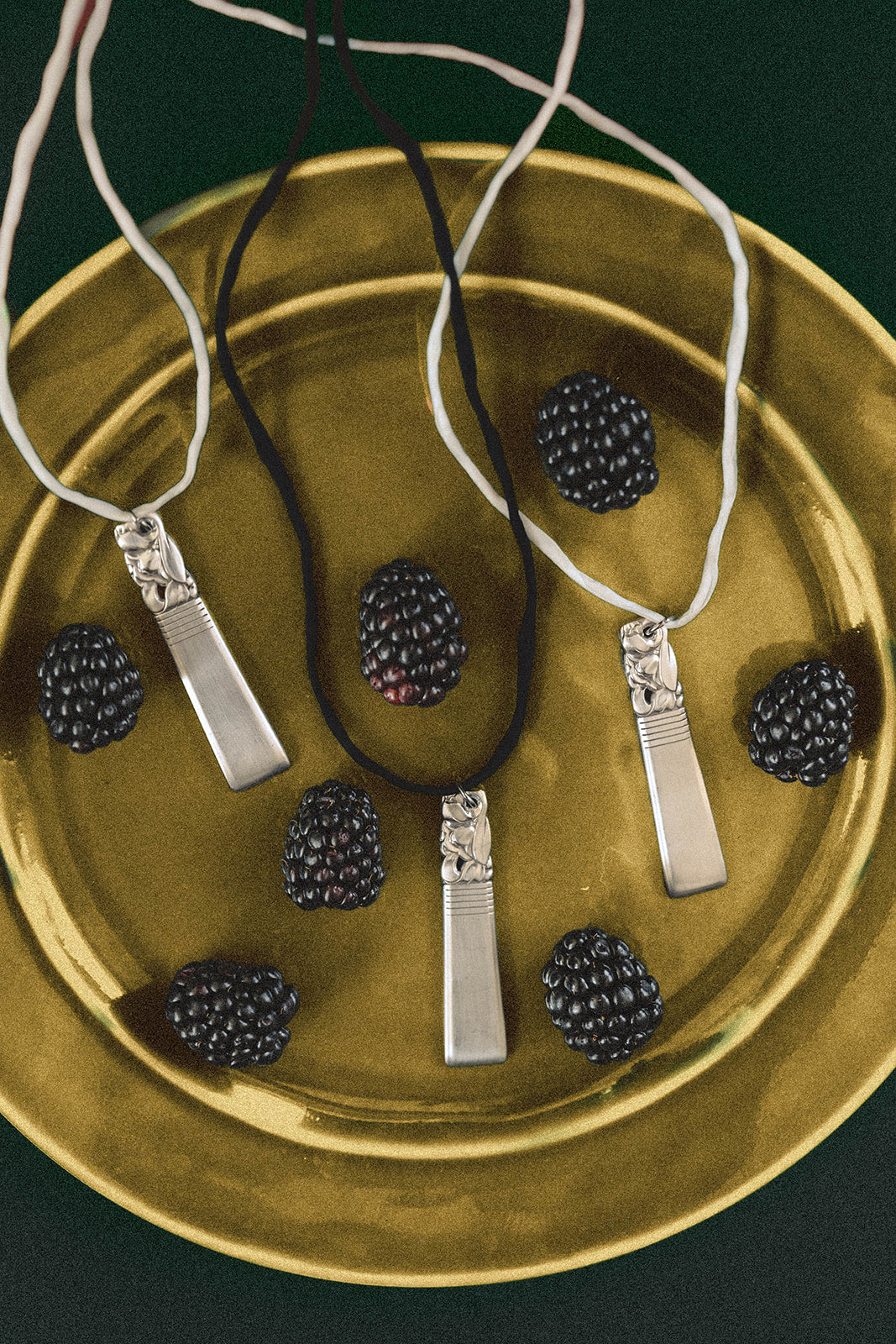 art deco tulip necklace