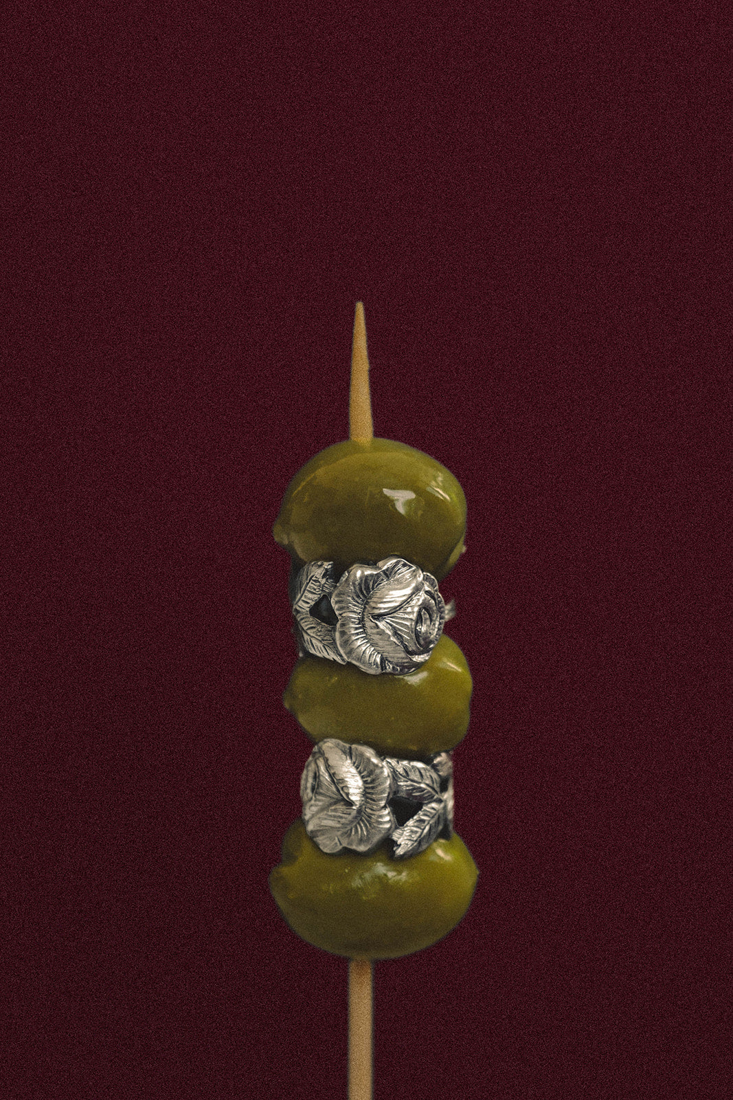 sterling rose ring